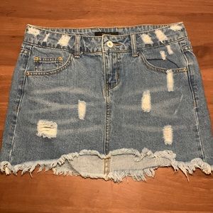 Forever 21 Denim Mini Skirt